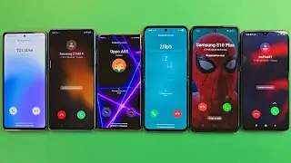 Samsung A53 Samsung NOTE 10 Xiaomi MI9 POCO F5 Samsung ZFlip3 Oppo A3 Guess Who Incoming calling