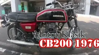 Review CB 200 twin tahun 1976 (Raffi Motor Classic)