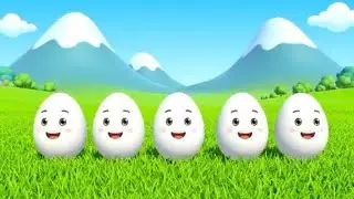 🥚🚗 Surprise Egg Cars Counting Song! | Crack Crack Crack | Learn Numbers 1 to 5 for Kids 🎶
