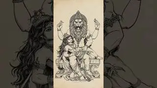 The 10 Avatars of Lord Vishnu | Dashavatara Retro Line Art Animation #kalanivasa #devotionalshorts