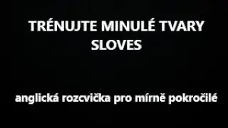 Angličtina pro samouky - PROCVIČUJTE MINULÝ ČAS PROSTÝ - v kladném i záporném tvaru