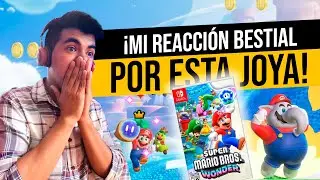 Mi REACCI&Oacute;N BESTIAL al NUEVO Super Mario Bros: Wonder &iexcl;EST&Aacute; HERMOSO!
