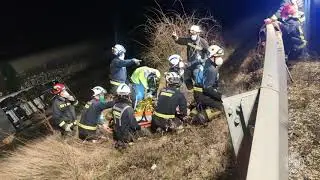 RESCATE DE CAMIONERO EN LA AP1