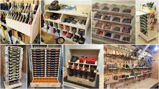 100 Wooden Tool Organizer Ideas for Garage | DIY Workshop Storage