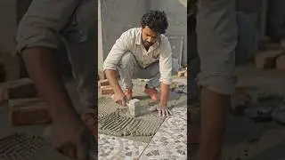8K Ultra HD Realistic Tile Fitting 🔥 | Perfect Finishing Work