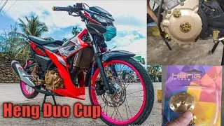 Installing Duo Cup gold bolts for Raider fi 150