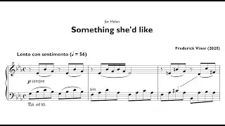 Frederick Viner: Something she'd like [2020]