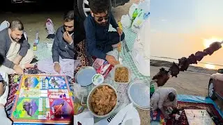 Friends Beach BBQ Day | Mutton BBQ, Ludo & Full Masti 🏖️🔥 @RehanDiaries572 