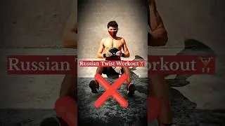 russian twist workout #youtubeshorts #ytshorts #trending #motivation #viralvideo #gym #desi #shorts
