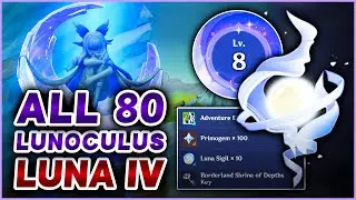 All 80 Lunoculus Location in Nod-Krai 6.3 (Luna IV) | Fastest Route with Timestamps | Genshin Impact