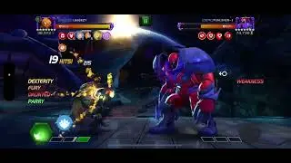 MCOC 7 star rank 3 Jack O Lantern VS Rank 3 Onslaught battleground off season