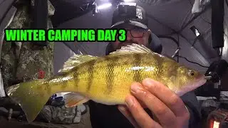 Winter Ice Camping/Fishing | Mission for BIG! (Day 3)