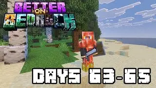 Better on Bedrock || Days 63-65 || Making My Nether Tunnel