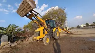 Satisfying JCB Cleaning 2026 | Water Spray on Wall + Machine Wash 
