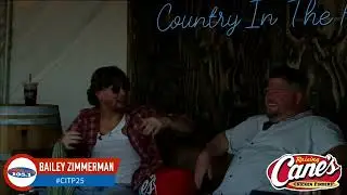 Bailey Zimmerman interview at Country in the Park 2025!
