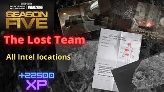 All Warzone Intel Locations Guide (Season 5 Week 1) THE LOST TEAM  - Call of Duty Warzone