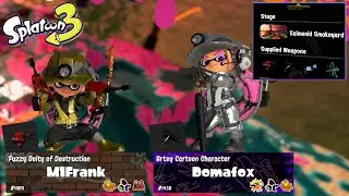 Salmon Run Gameplay: Bow and Brella | Splatoon 3