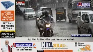 Red Alert For Next 48hrs over Jammu and Kashmir
