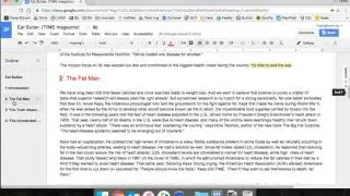 How to use Document Outlines in Google Docs