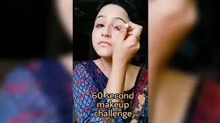 60 Seconds Makeup Challenge // Epic pass 👍 😜🙏 #shorts #youtubeshorts #NGFAM