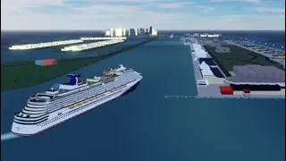 Port of MIAMI time lapse 🛳️cruise ship departures