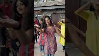 Bengali dance in college Flashmob| Fergusson College #collegefest #dance #viralvideo #shorts #pune
