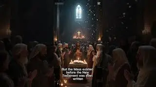 The Mass existed before the Bible&hellip; did you know? 🕯️ #Catholic #Faith #Bible #Mass #Shorts