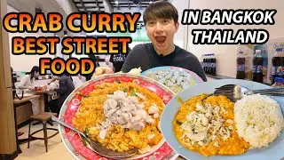 BEST STREET FOOD CRAB CURRY IN BANGKOK&LOI KARTONG FESTIVAL🔥Chula50 Crab Curry In Chula, Bangkok🇹🇭
