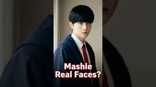 Mashle Characters as Real Faces | Live-Action AI Concept #mashle #anime #liveaction #ai
