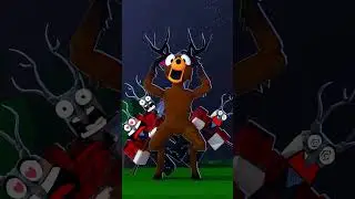 When DEER Tries to Kill Noob in the 99 Nights Forest ☠️ PT2 #robloxmemes  #noob #cartoon #funny