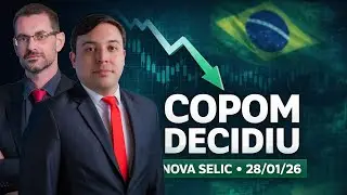 Resultado da reunião do COPOM com a SUNO RESEARCH | Divulgação da nova taxa Selic (28/01/26)