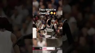 They think I&rsquo;m cheating 😂🔥 #nbalive19 #2kcommunity #shorts
