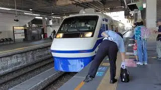特急りょうもう号赤城行　館林入線　東武200系205f　2024.6