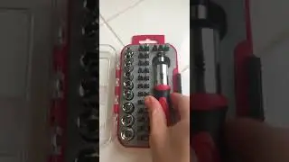 37 Piece Ratcheting Screwdriver Set &lsquo;How To&rsquo;