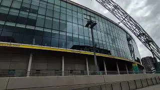 Panoramic of Wembley stadium - home of the lionesses