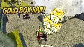 Tanki Online Big Gold Box Rain #1 TheMakMan