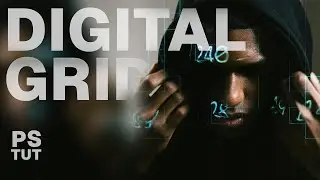 Simple Tech-Inspired Grid Effect | Photoshop Tutorial