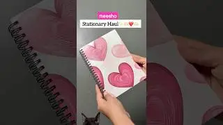 Meesho Stationary Haul #shorts #meesho