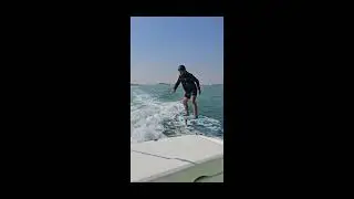 Ehm, I believe we are surfing, foil surfing! #partnergoals