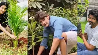 Maheshbabu, Thalapathi Vijay And Heroine Shrutihaasan Greenindia Challenge | Dotentertainment