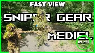 Very fast revision of the daily equipment of the airsoft ghillie sniper |  Novrtisch Ghillie action