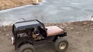 RC Tamiya YJ Jeep Black Driving #1 (4K)│JRC
