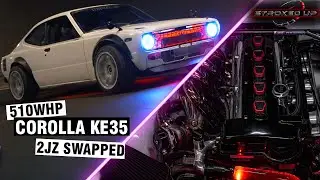 Toyota Corolla KE35 | 2JZ-GTE Swap | 510whp | Stroked-up