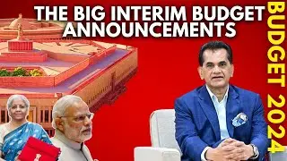 The Big Interim Budget Announcements LIVE | Former CEA KV Subramanian & Amitabh Kant | CNBC TV18
