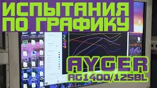 ИСПЫТАНИЯ ПО ГРАФИКУ: бесщеточная углошлифовальная машина (&laquo;болгарка&raquo;) AYGER AG1400/125BL