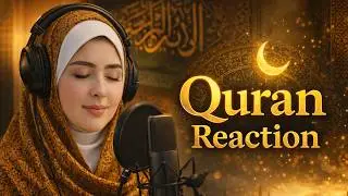 Heart Touching Quran Reaction | Peaceful Islamic Video #QuranReaction