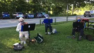 Portland Community Orchestra at Payson Park . . . out of lockdown!