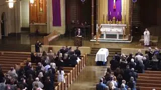 Funeral for Syracuse football All-American Chris Gedney