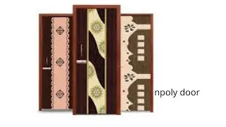 npoly,door,best desgin,plastic door,senetry