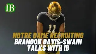 Brandon Davis Swain Talks Notre Dame Commitment, Spring Visit, Recruiting His Class
